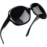Joopin Übergroße Sonnenbrille Damen Schwarz Modern und Große Damen...