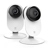 YI Pro 2K(3MP) 2 Stücke,Ip Kamera WiFi Überwachungskamera mit...