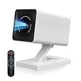 Mini Beamer mit WLAN 6 und Bluetooth, 4K- und 1080p-Unterstützung, Mini...