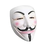 Udekit Hacker Masken V für Vendetta Anonyme Halloween Cosplay Kostüm...