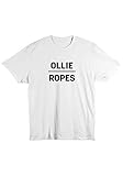 Rome Snowboards Men's Graphic Snowboard Logo T-Shirt, Ollie Rope White,...