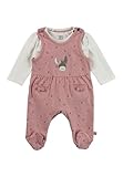 Sterntaler Mädchen Set Blümchen Baby Strampler, mattrosa, 56