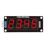 RGB LED Clock Tube Display für Arduino TM1637 0 142.2 cm Common Anode Blau...