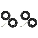 Remingtape 4 Stücke 4.10/3.50-4 Schlauchreifen für Sackkarre, Handwagen,...