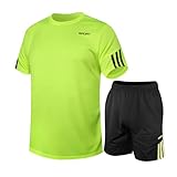 Fiohiros Fußballtrikot Kinder Set Sport, Schnell Trocknende Sportsachen...