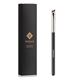 TEOYALL Flat abgledige Eyeliner -Pinsel, weiche dünne, schrägige...