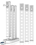 Goodea 18cm Slim Bright LED Schrankbeleuchtung Kabellos mit Ladestation, 6...