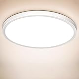 Deckenlampe LED Deckenleuchte Flach Rund, Ultra Dünn Lampe Decke Flurlampe...
