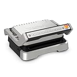 Tefal GC772D OptiGrill 2in1 intelligenter Kontaktgrill | 2in1 Grillen und...