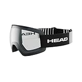 HEAD Unisex-Adult F-LYT Ski-und Snowboardbrille, Clear/Black, M