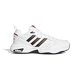 adidas Herren Strutter Shoes, Cloud White / Core Black / Active Red, 43 1/3...
