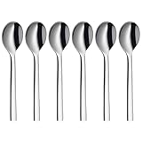 WMF Nuova Espressolöffel Set 6-teilig, 11 cm, Cromargan Edelstahl poliert,...