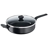 Tefal Easy Cook & Clean Schmorpfanne 28 cm, Antihaftbeschichtung,...