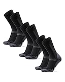 DANISH ENDURANCE Merino Wandersocken, Sommer Trekkingsocken, Unisex,...