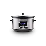 Lauben Slow Cooker 3500SB Schongarer mit Thermeffect®-Technologie,...