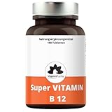 Super Vitamin B12 Lutschtabletten hochdosiert mit Methylcobalamin und...