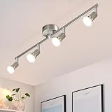 Glitzerlife Deckenstrahler 4 Flammig Deckenleuchte küche - LED Deckenlampe...