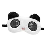 Healeved Plüsch Augenmaske Panda Schlafmaske mit Verstellbarem Elastischem...