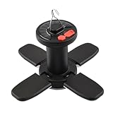 LOORGVEL Solarbetriebene Faltbare LED Zeltlampe Stufiger Helligkeit USB...