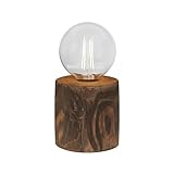 Envostar Tischlampe 'Terra' aus Holz u.a. für Wohnzimmer & Esszimmer (1...