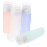 VALICLUD 4 Stücke Flasche Silikon Flaschen Shampoo Dispenser Flasche...