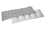 Medi Partners Kirschkernkissen 60x20cm 800g 100% Baumwolle 5 kammern...