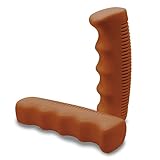Retro Fahrradgriffe Braun Gummi rutschfest weich 1 Paar Braune Vintage...