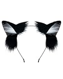 ZFKJERS Handgemachte Pelz Fuchs Wolf Katzenohren Kopfbedeckung Verkleidung...