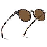 Carfia Sonnenbrille polarisierte UV400 Schutz Vintage Eyewear für das...