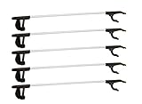 5 x Alu Abfallsammler Greifzange Greifarm magnetisch Müllzange Müll...