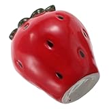 GRIRIW Keramik Erdbeervase Klein Rot Dekorative Vielseitige Obst und...