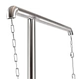 Edelstahl Grillgalgen | Schwenkgrill - demontierbar mit innenliegender...