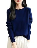 Chanyarn Damen Kaschmirpullover Strick Elegant Herbst Winter Langarm 2025...