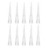 PATIKIL 10ul Pipettenspitzen 100Stk PP Plastik Autoklavierbar Universal...
