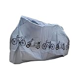 Fahrradschutzhülle, Fahrradabdeckung Wasserdicht, 210X100cm Fahrradgarage...