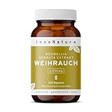 InnoNature Weihrauch Kapseln, Boswelliasäure | aus natürlichem Weihrauch...