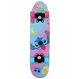 Kinder-Holzskateboard 61cm, rutschfest, leicht und stabil 20-50kg (61cm,...