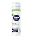 NIVEA MEN Sensitive Rasierschaum (200 ml), Rasierschaum für Männer mit...