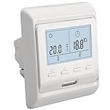 Wengart Elektro-Heizungsthermostat WG806, Ausgang 230V 16A, 7 Tage...
