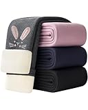 Adorel Mädchen Thermo Leggings Gefüttert Baumwolle Stickerei Winter Warm...