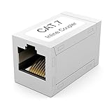 HB-DIGITAL 1x RJ45 LAN Kupplung CAT 7 Ethernet Netzwerk Verbinder Kabel...