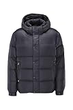 Tommy Hilfiger Herren Pufferjacke Mix Down Hooded Puffer Jacket mit Kapuze,...