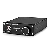 DLOETT Phono Stage Plattenspieler Vorverstärker Stereo Audio Vakuumröhre...