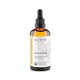 Alteya Bio Macadamiaöl 100 ml - 100% USDA-zertifiziertes Natürliches...