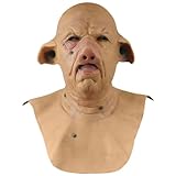 Jorzer Schweinemaske, realistisch, gruselig, Latex, Halloween-Schweinmaske,...