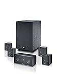 Magnat Cinema Star 5.1 - Subwoofer-Satellitensystem mit aktivem Subwoofer,...