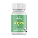 Vitabay L-Tryptophan 500 mg | 120 vegane hochdosierte Tabletten |...