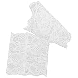 BRIGHTFUFU 1 Paar Elastische Spitzen Handgelenkstulpen Damen Dünn...