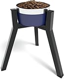 Hundenapfständer für mittelgroße Hunde, einstellbare Breite erhöhte...