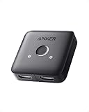 Anker HDMI-Switch, 4K @ 60 Hz, bidirektionaler Switch, 2-in-1-Ausgang mit...